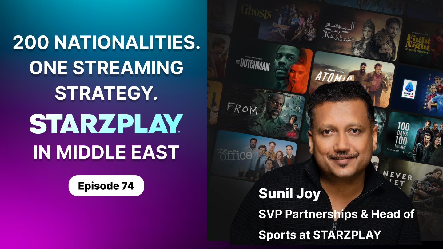 Sunil Joy, Etisalat, STARZPLAY, MENA