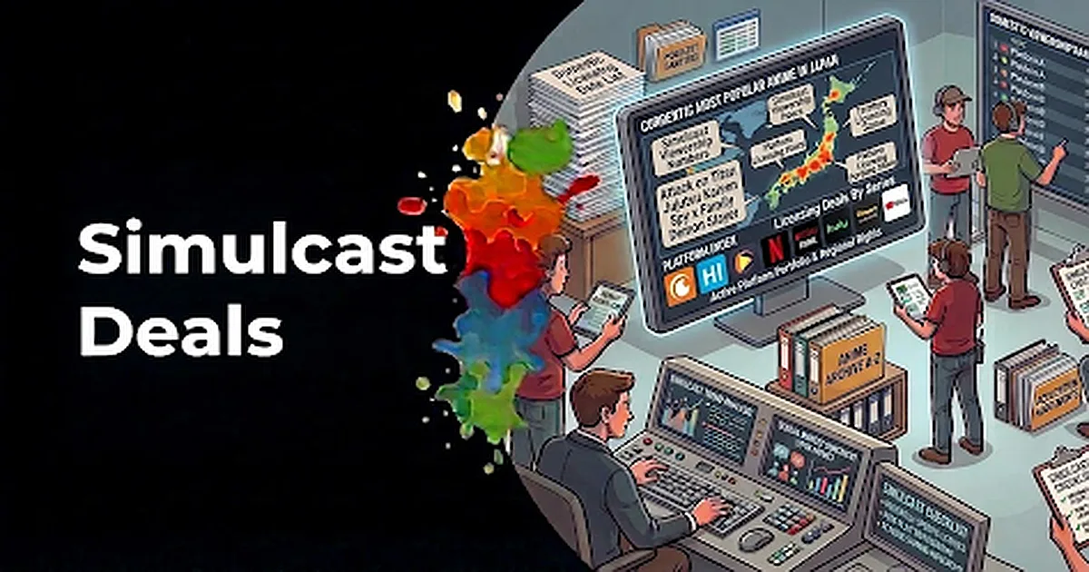 How Anime Simulcast Deals Are Structured Across Japan, the US, and Southeast Asia 1 Simulcast Deals