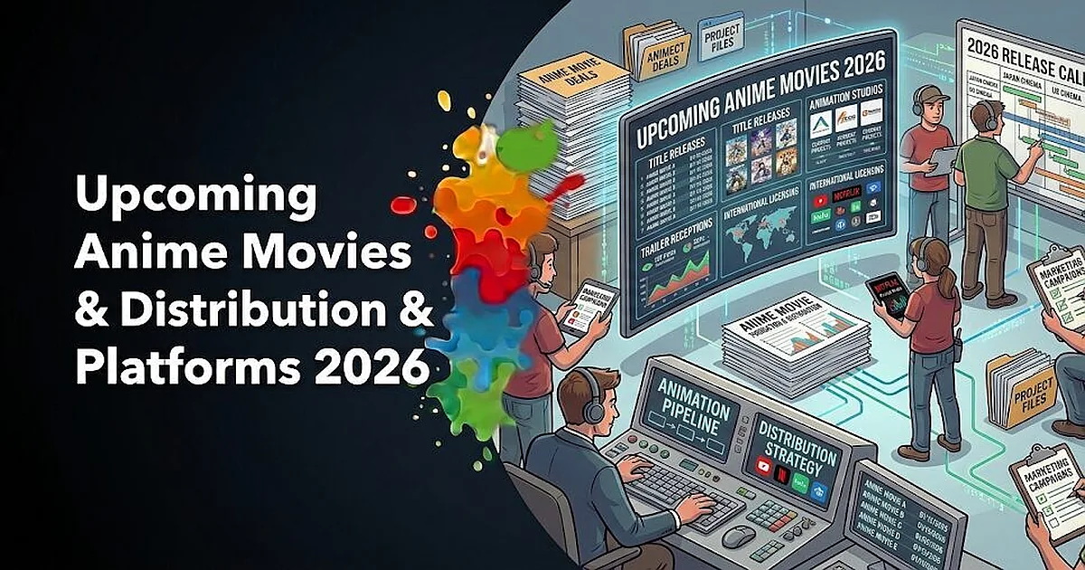 Upcoming Anime Movies 2026: Complete Release Calendar, US Theaters & Buyer's Guide 1 upcoming anime movies 2026