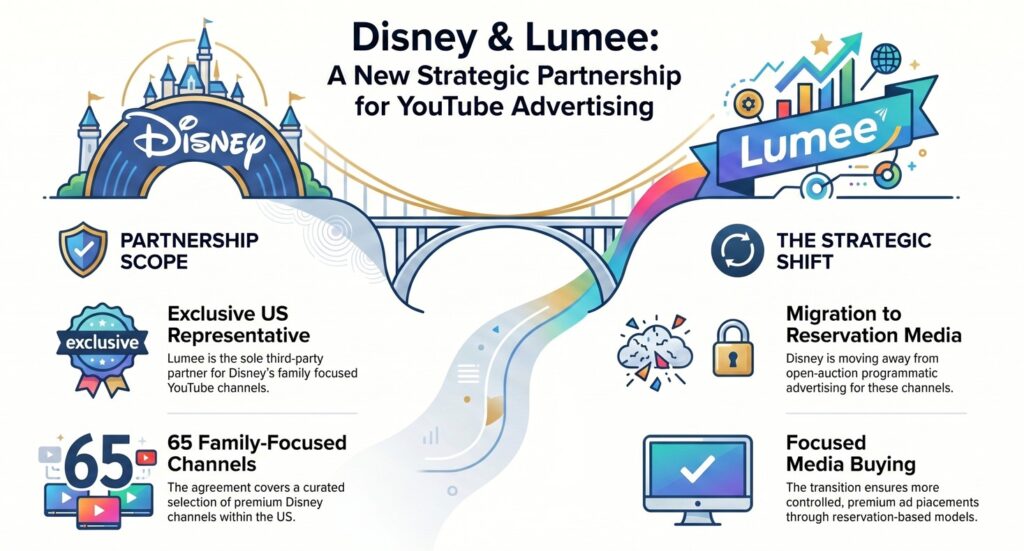 Disney Appoints Lumee: The Migration from Open-Auction Programmatic to Reservation Media 3 Disney Lumee Partnership