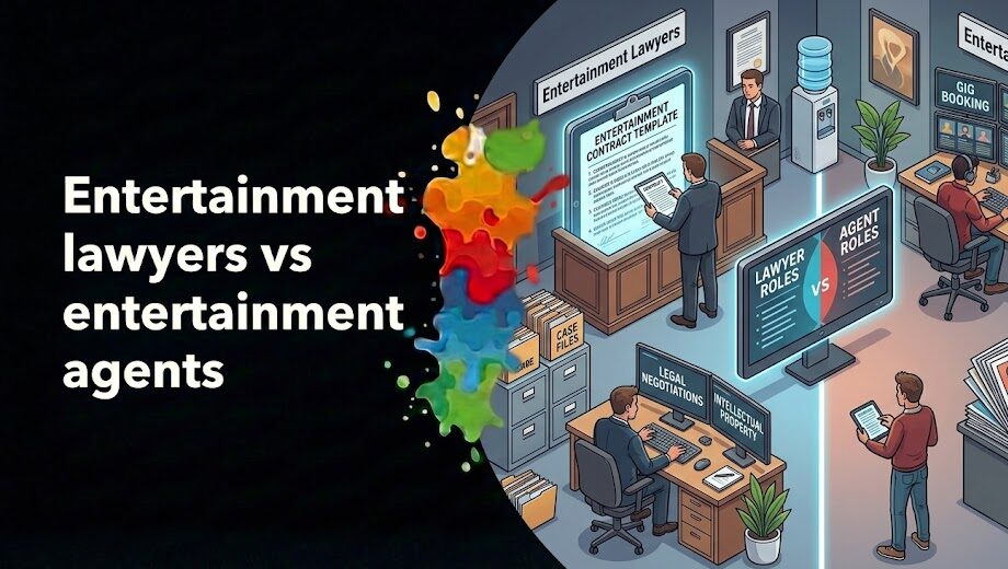 Entertainment lawyers vs entertainment agents