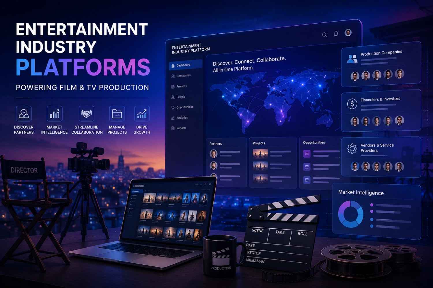 How do Entertainment Industry Platforms Support Film and TV Production? 5 Entertainment Industry Platforms