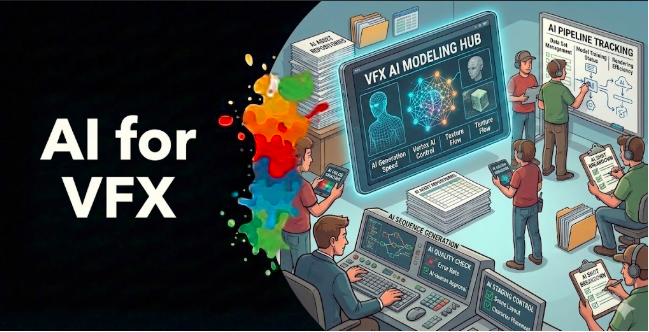AI for VFX: Guide to Post-Production Automation | Vitrina 3 AI for VFX