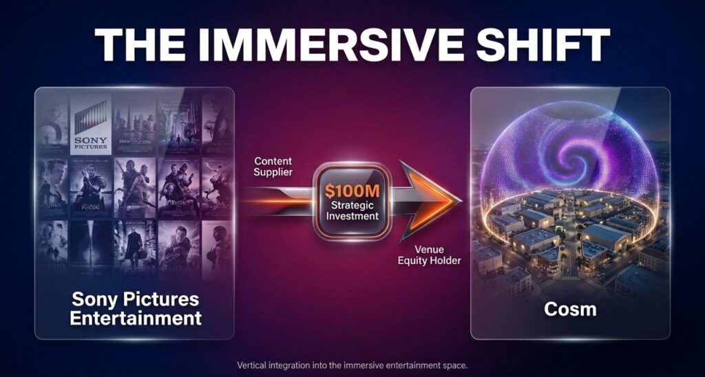 Sony Pictures Bets $100M on Cosm: The Studio That Owns Its Window 8 Sony Pictures Entertainment's $100 million investment in Cosm