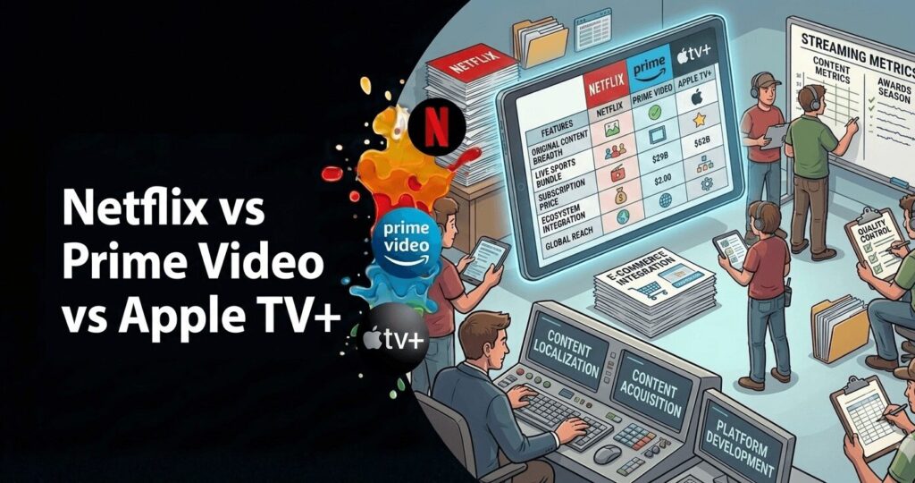 Netflix vs Prime Video vs Apple TV+: Commissioning Strategies Compared 13 Netflix vs Prime Video vs Apple TV+