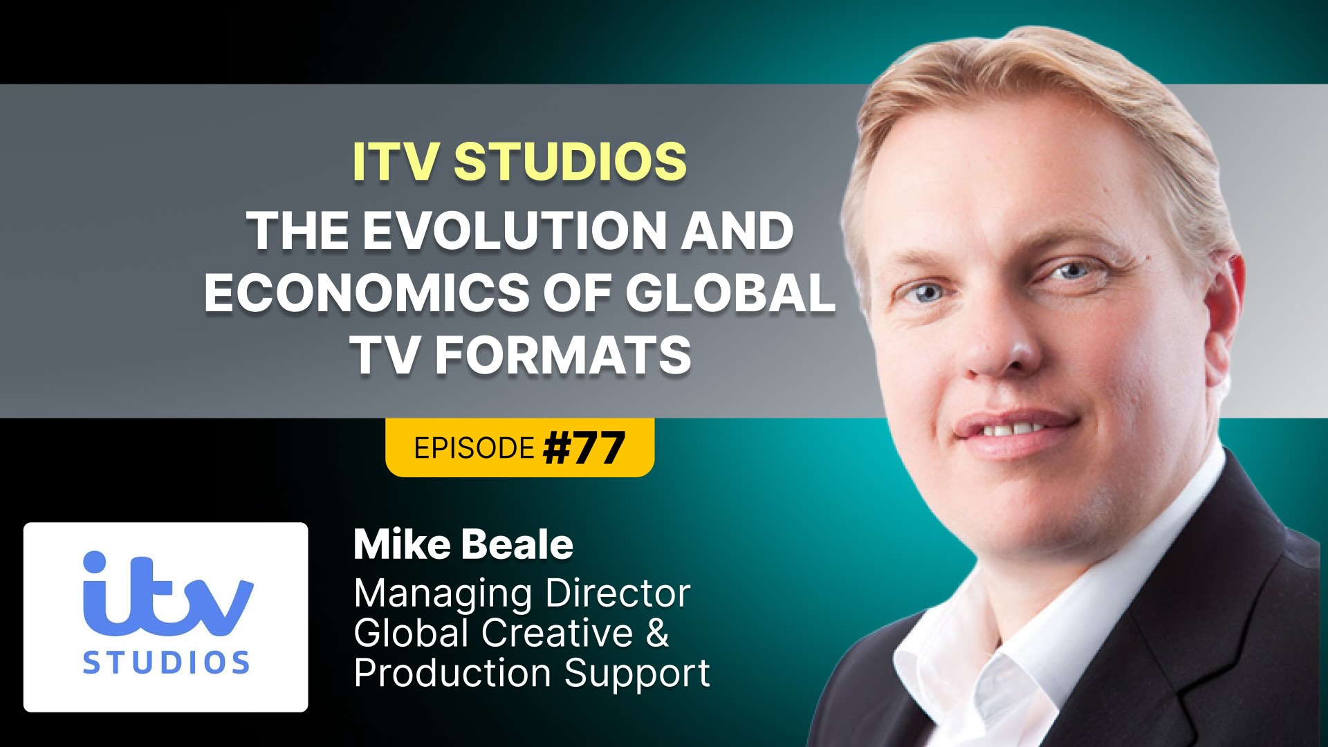 ITV Studios on the Evolution and Economics of Global TV Formats 1 ITV Studios Mike Beale Vitrina Podcast TV Formats Unscripted