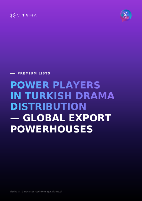 Power Players Turkish Drama Distribution Cover Page