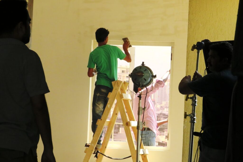 Top production houses in India - film crew on set
