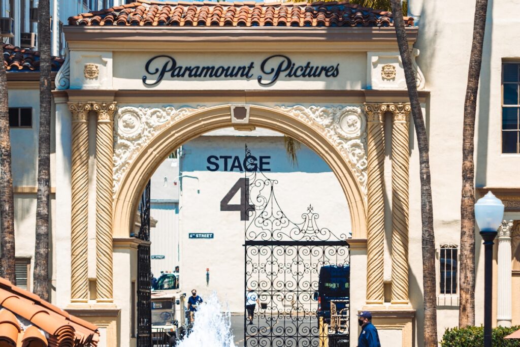 Top production houses in Los Angeles - Paramount Studios gate