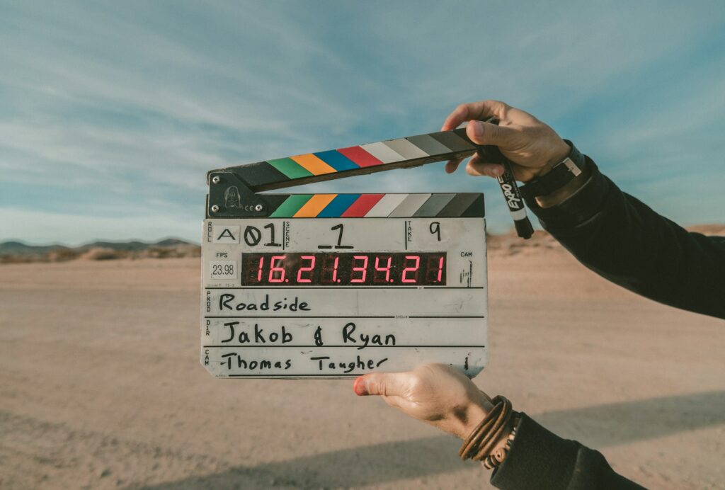 Top VFX companies in Asia 2026 - film production clapperboard