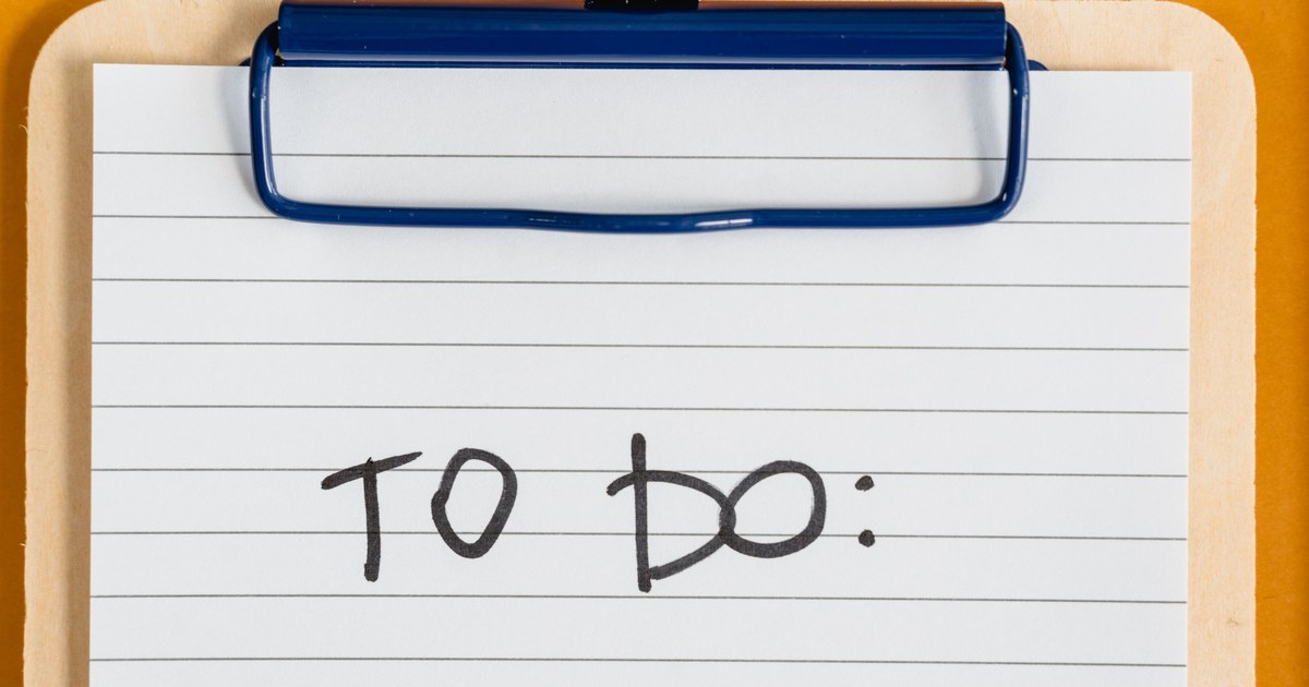Production Financing Checklist 4 To-do checklist on a clipboard, representing a production financing readiness checklist for producers