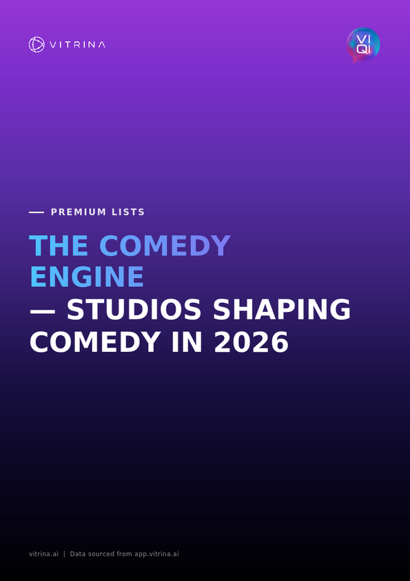 The Comedy Engine: Studios Shaping Comedy in 2026 3 The Comedy Engine Vitrina 2026 Cover Page