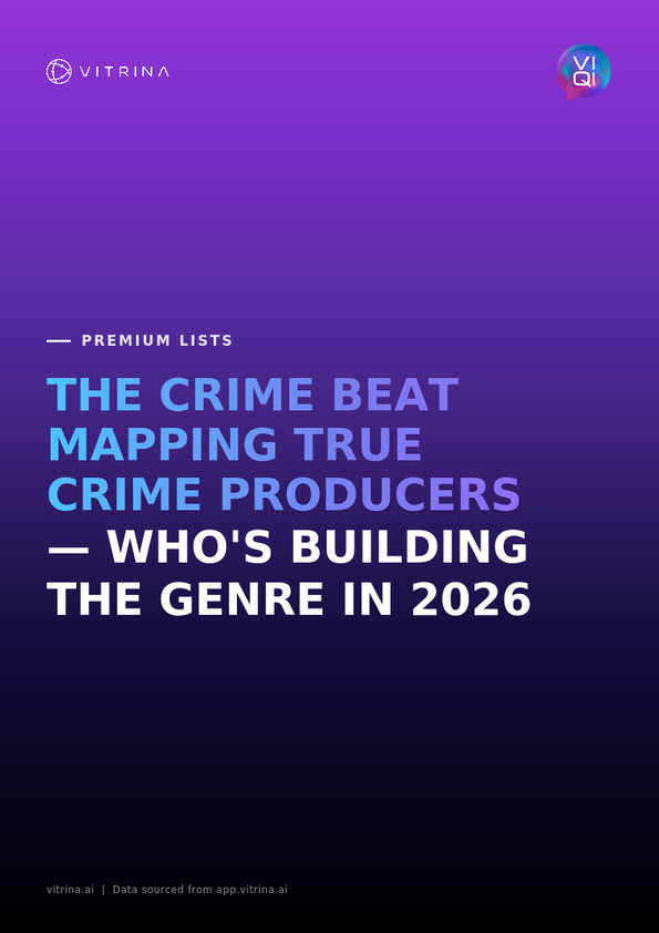 The Crime Beat - Mapping True Crime Producers 2026 18 The Crime Beat Vitrina 2026 Cover Page