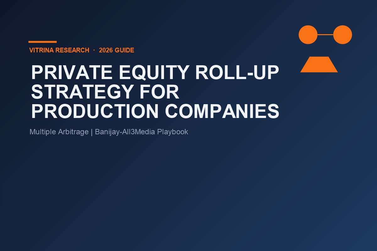 Private Equity Roll-Up Strategy for Production Companies: 2026 Guide 2 Private equity roll-up strategy production companies
