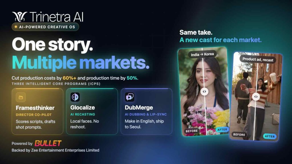 AI Video Generation Platform 'Trinetra AI' Teams Up With Vitrina to Expand Globally 3 Trinetra AI Teams Up With Vitrina to Make Stories Built for Global Demand Microseries Microdrama