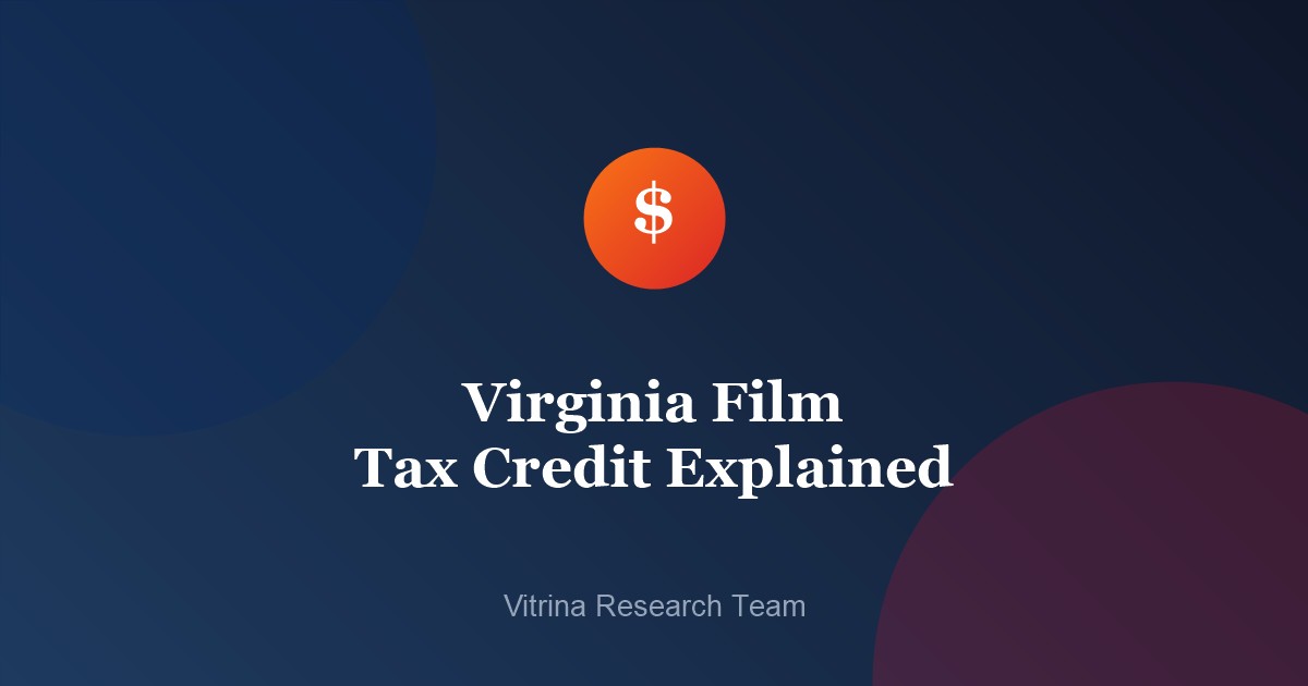 Virginia Film Tax Credit Explained 2 Virginia Film Tax Credit Explained - official funding document icon